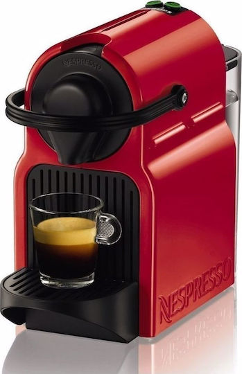 Krups Inissia Καφετιέρα για Κάψουλες Nespresso Πίεσης 19bar Red
