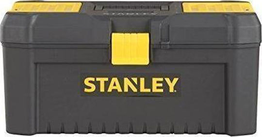 Stanley Essential Εργαλειοθήκη Χειρός Πλαστική με Ταμπακιέρα Π41xB21xΥ19.5cm STST1-75517