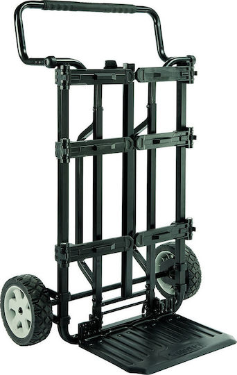 Dewalt Καρότσι Μεταφοράς Πτυσσόμενο για Φορτίο Βάρους έως 150kg σε Μαύρο Χρώμα 1-70-324