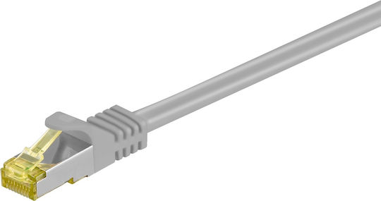 Goobay S/FTP Cat.6a Καλώδιο Δικτύου Ethernet 3m Γκρι 1τμχ 91612