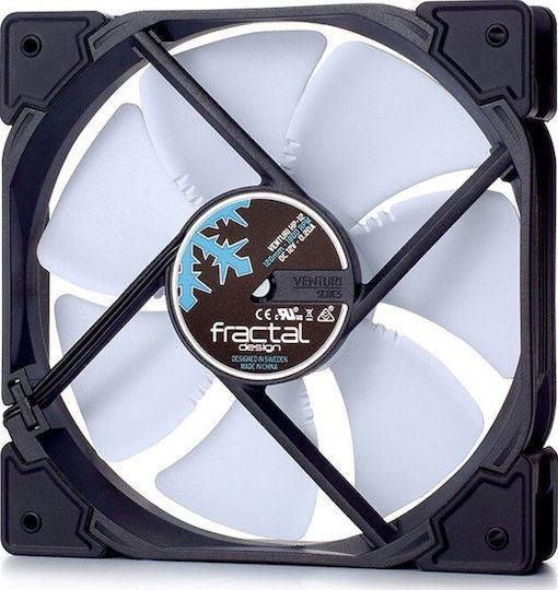 Fractal Design Venturi HF-12 Case Fan 120mm με Σύνδεση 4-Pin PWM Λευκό