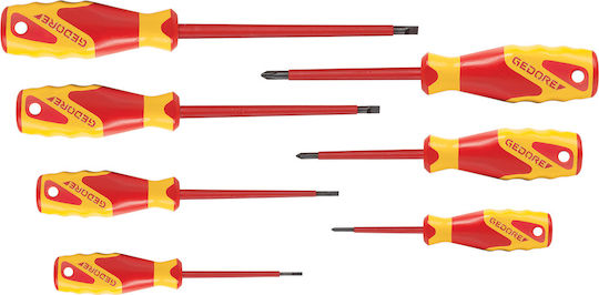 Gedore Σετ 7 Κατσαβίδια Ηλεκτρολόγου VDE 1000V 1616048