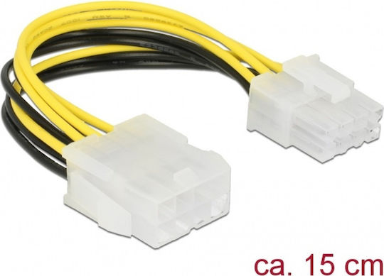 DeLock 8-Pin EPS - 8-Pin EPS Cable 0.15m Πολύχρωμο 85451