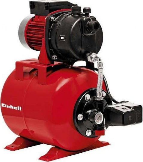 Einhell Gcww 6538 Μονοβάθμιο Μονοφασικό Πιεστικό Συγκρότημα Νερού με Δοχείο 20 Λίτρων 650W