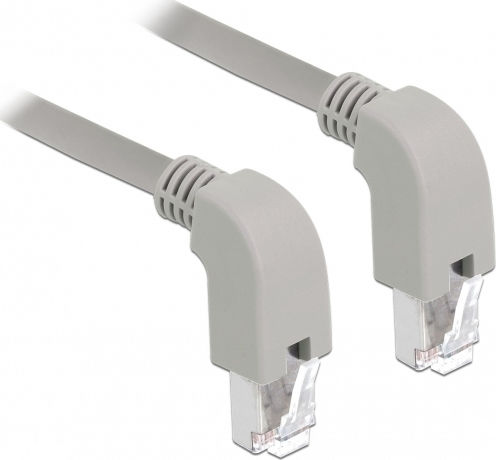 DeLock S/FTP Cat.6a Καλώδιο Δικτύου Ethernet 1m Γκρι (85877)