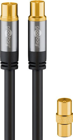 Goobay Wentronic Antenna Cable Coax male - Coax female 5m (70384)