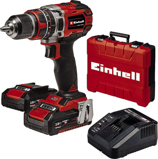 Einhell TE-CD 18/50 Li-i BL Κρουστικό Δραπανοκατσάβιδο Μπαταρίας Brushless 18V 2x2Ah 4513940