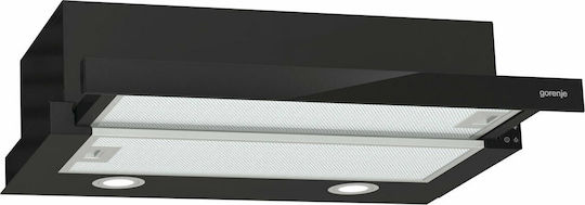 Gorenje TH62E4BG Συρόμενος Απορροφητήρας 60cm Μαύρος