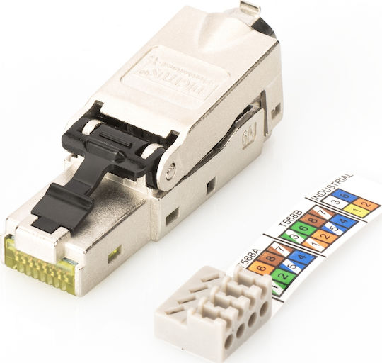Digitus Βύσμα RJ-45 male Ασημί DN-93631