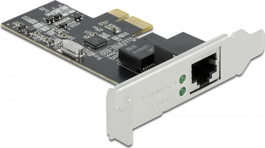 DeLock Ενσύρματη Κάρτα Δικτύου Gigabit (2.5Gbps) Ethernet PCI 89564