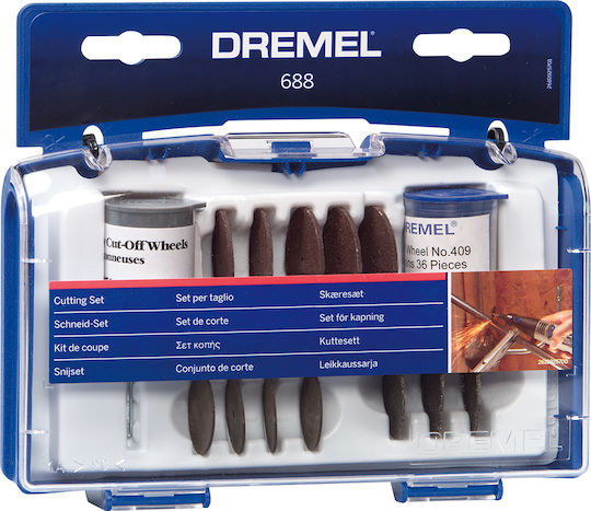 Dremel 688 Σετ Εξαρτημάτων Πολυεργαλείων 69τμχ 26150688JA