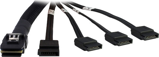 Inter-Tech SAS - SAS Cable 0.65cm Μαύρο (88885237)