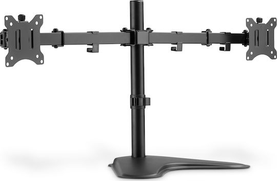Digitus Βάση Γραφείου για 2 Οθόνες έως 32" με Βραχίονα (DA-90401)