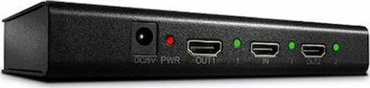 Lindy 2 Port 18G HDMI Splitter 38235