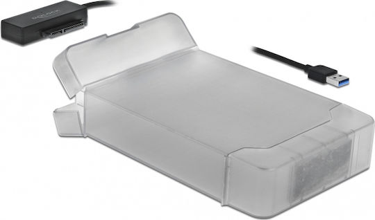 DeLock SATA 22pin σε USB Διάφανο 64086