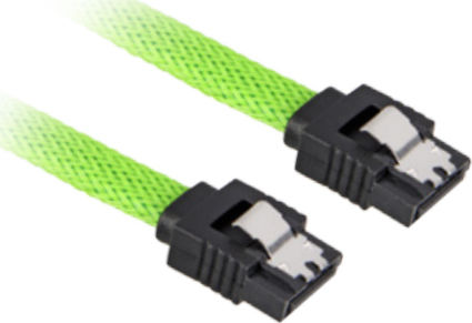 Sharkoon 7-Pin SATA III - 7-Pin SATA III Cable 0.45m Πράσινο