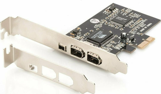 Digitus Κάρτα PCIe σε 2 θύρες Firewire400 +1x FW400 (DS-30201-5)