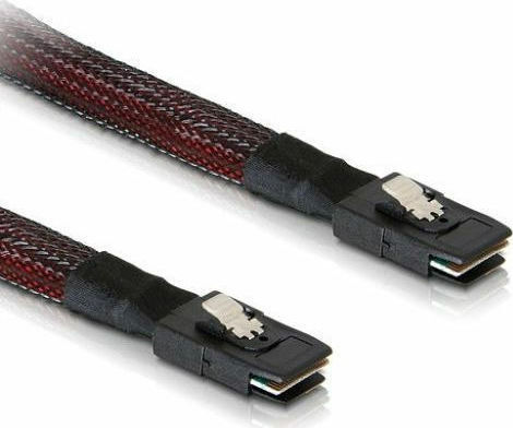DeLock Mini SAS - Mini SAS Cable 50cm Πολύχρωμο (83055)