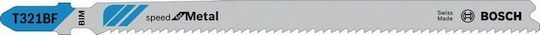 Bosch T321BF Λάμες Speed for Metal για Μέταλλο 132mm 5τμχ