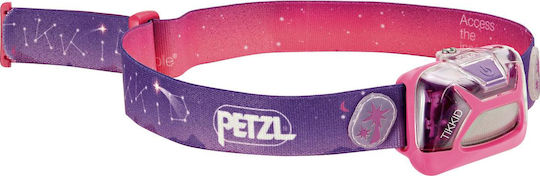 Petzl Φακός Κεφαλής LED IPX4 με Μέγιστη Φωτεινότητα 30lm Tikkid Leuchte E091BA01