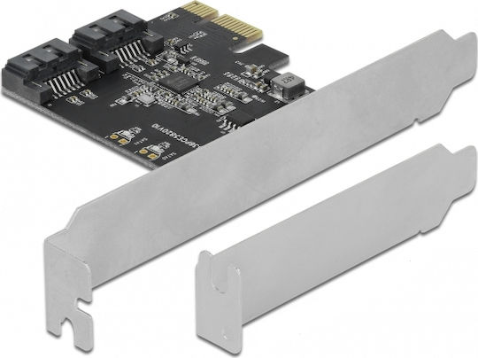 DeLock Κάρτα PCIe σε 2 θύρες SATA (90431)