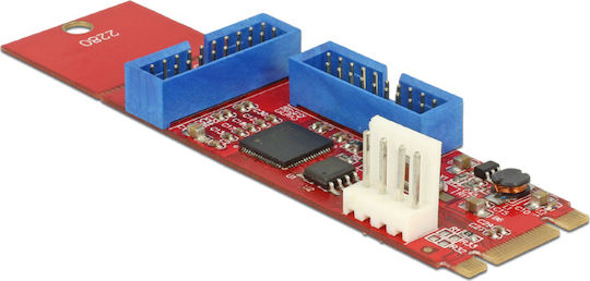 DeLock Κάρτα PCIe σε θύρα USB 3.0 (62843)