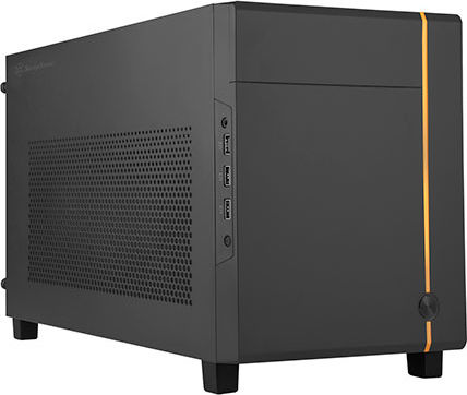 Silverstone Sugo 14 Gaming Cube Κουτί Υπολογιστή Μαύρο