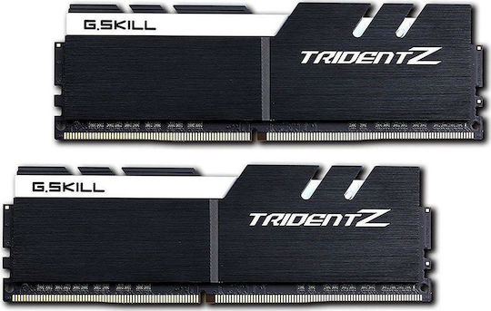 G.Skill Trident Z DDR4 32GB RAM με 2x16GB Modules και Ταχύτητα 3200 για Desktop F4-3200C16D-32GTZKW