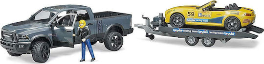 Bruder RAM Power Vagon Roadster Racing Team Σετ Αυτοκινητάκια 1:16 για 3+ Ετών