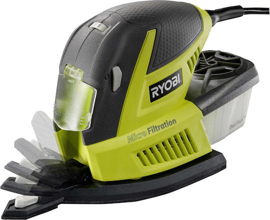 Ryobi RMS180-S Multisander Τριβείο Δέλτα 180W με Ρύθμιση Ταχύτητας και με Σύστημα Αναρρόφησης