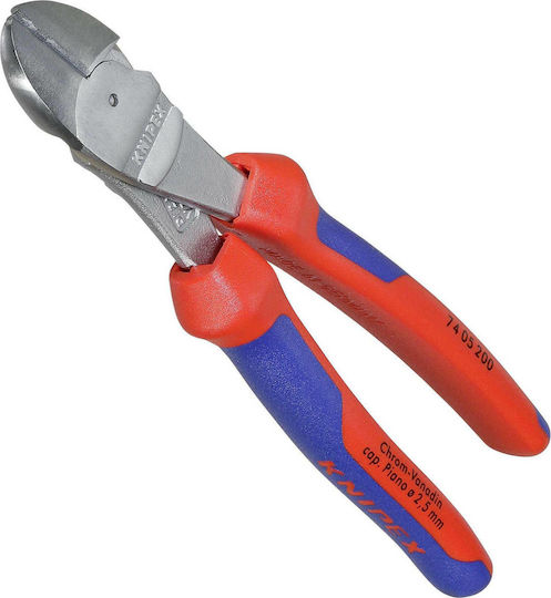 Knipex Πλαγιοκόφτης Πλάγιος Ηλεκτρολόγου Μήκους 200mm 74 05 200