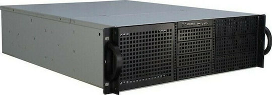 Inter-Tech Server Chassis 3U-30240 Μαύρο