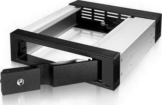 Icy Box 5.25-Inch Easy Swap Mobile Rack For 1x3.5-Inch SATA HDD Μαύρο IB-158SK-B