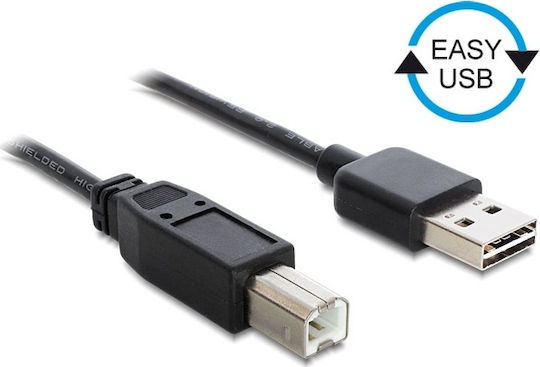 DeLock USB 2.0 Cable USB-A male - USB-B male 2m (83359)