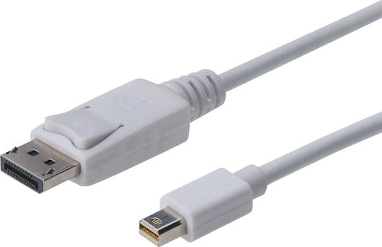 Digitus Cable DisplayPort male - mini DisplayPort male 2m (AK-340102-020-W)