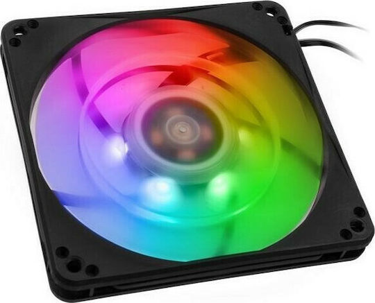 Silverstone FW124-ARGB Case Fan 120mm με Σύνδεση 3-Pin / 4-Pin PWM