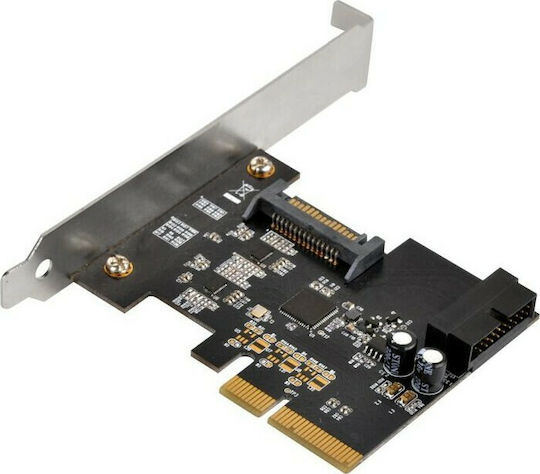 Silverstone Κάρτα PCIe σε 1 θύρα USB 3.1 ECU04-E (SST-ECU04-E)