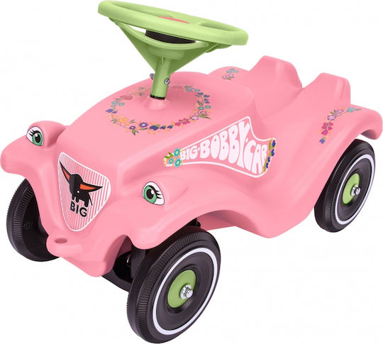 Big Bobby Car Classic Περπατούρα Αυτοκινητάκι Ride On για 12+ Μηνών 800056110 Ροζ
