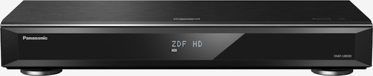 Panasonic Blu-Ray Player DMR-UBS90 DMR-UBS90EGK Ενσωματωμένο WiFi με Δυνατότητα Εγγραφής Blu-Ray/DVD και USB Media Player Μαύρο
