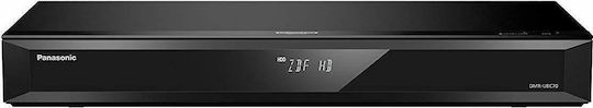 Panasonic Blu-Ray Player DMR-UBC70 DMR-UBC70EGK Ενσωματωμένο WiFi με Δυνατότητα Εγγραφής Blu-Ray/DVD και USB Media Player Μαύρο