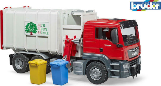 Bruder Απορριμματοφόρο Man TGS Φορτηγό 1:16 για 3+ Ετών