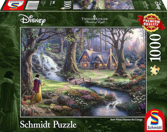 Puzzle Thomas Kinkade Disney Χιονάτη 2D 1000 Κομμάτια 59485