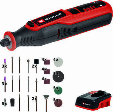 Einhell TE-MT 7,2 Li Περιστροφικό Πολυεργαλείο 7.2V 1x1.5Ah με Ρύθμιση Ταχύτητας