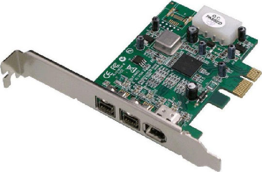 Dawicontrol Κάρτα PCIe σε 3 θύρες Firewire 800 (DC-FW800PCIE)
