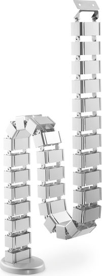 Digitus Πόδι Διαχείρισης Καλωδίων Ασημί DA-90506 1τμχ