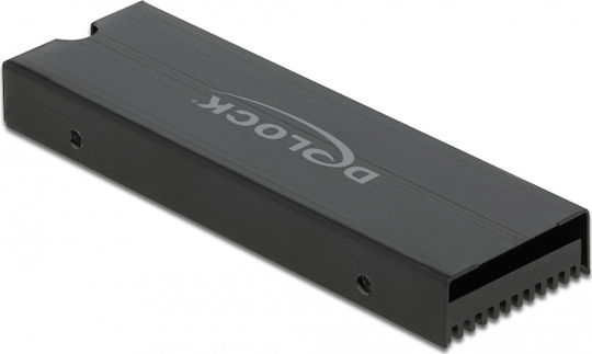 DeLock Heat Sink for M.2 SSD 2280 Μαύρο