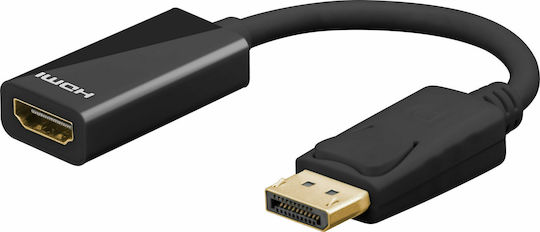 Goobay Μετατροπέας DisplayPort male σε HDMI female 1τμχ 67881