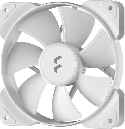 Fractal Design Aspect 12 Case Fan 120mm με Σύνδεση 3-Pin Λευκό