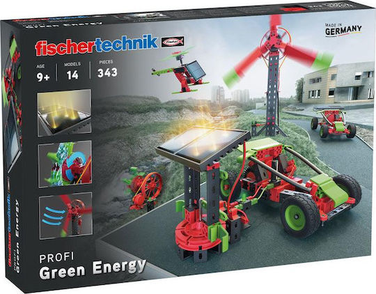 Fischer Technik Παιχνίδι Κατασκευών Πλαστικό Green Energy για Παιδιά 9+ Ετών 559879