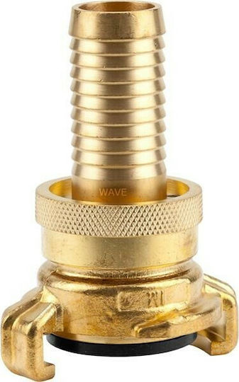 Gardena 07120-20 Σύνδεσμος Ρακόρ για Λάστιχο 3/4" Μπρούτζινο